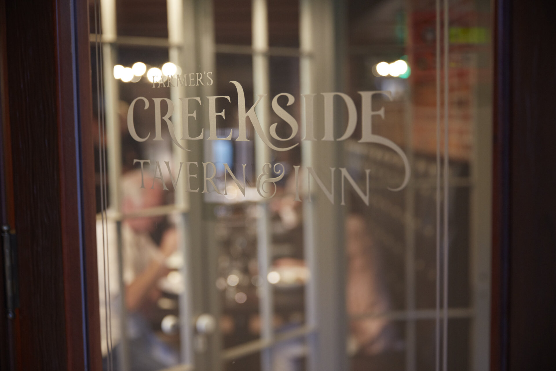 Farmers Creekside Tavern and Inn Doorway